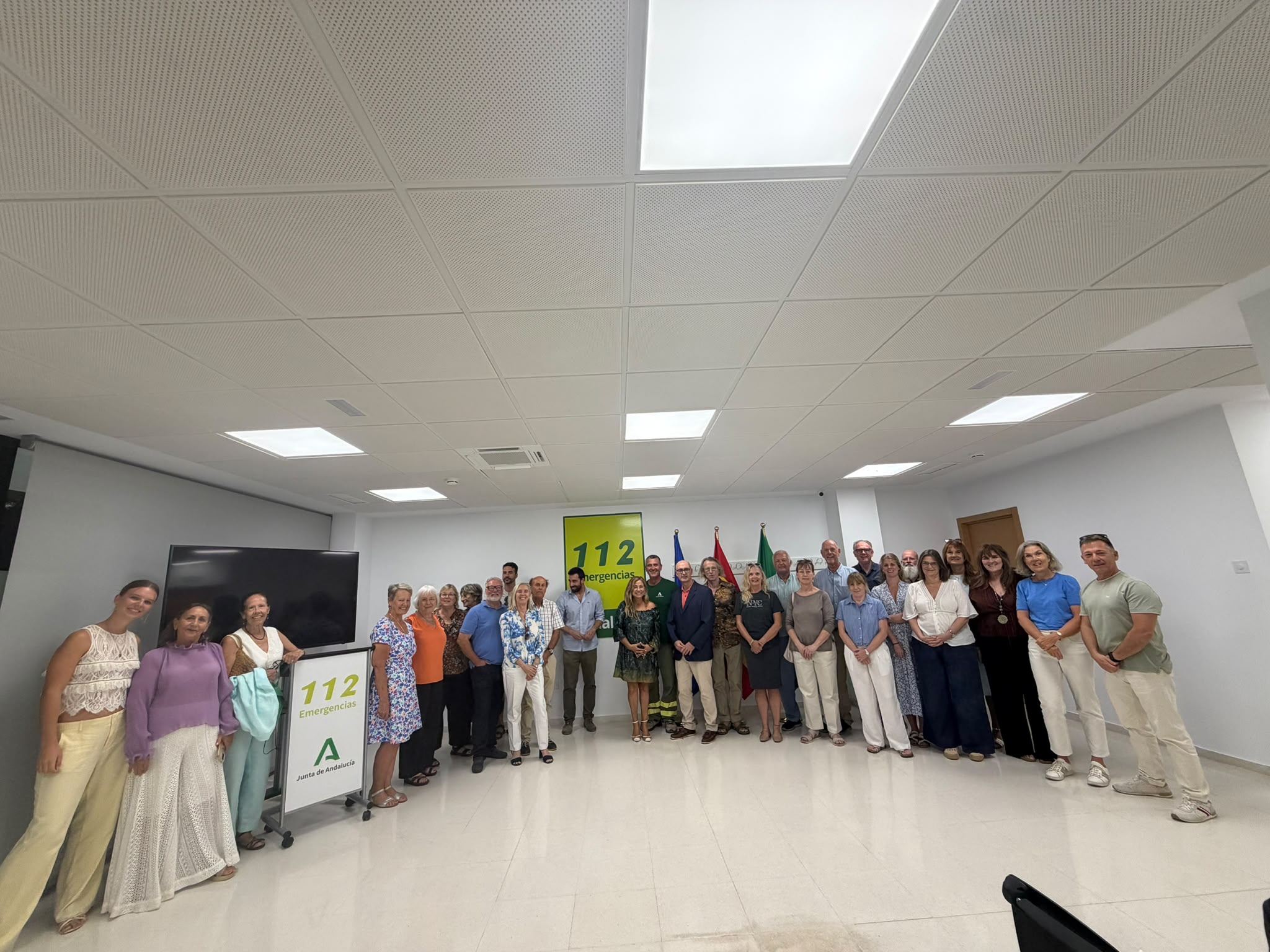 Tour of the 112 Emergency Control and Call Centre for Eastern Andalucía - photo 2